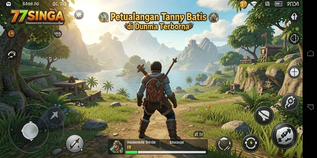 Gameplay epik dunia terbuka di 77SINGA.