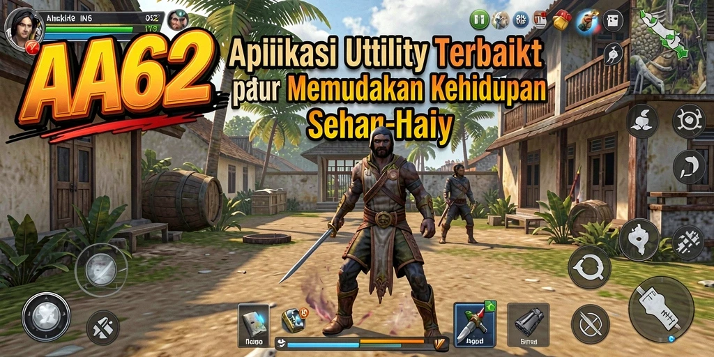Tampilan antar muka aplikasi Utility yang intuitif dan mudah digunakan.