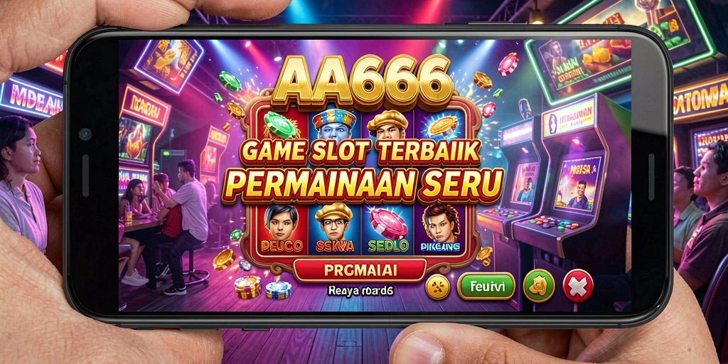 Tampilan gameplay yang menyenangkan di AA666 dengan beragam tema Slot.
