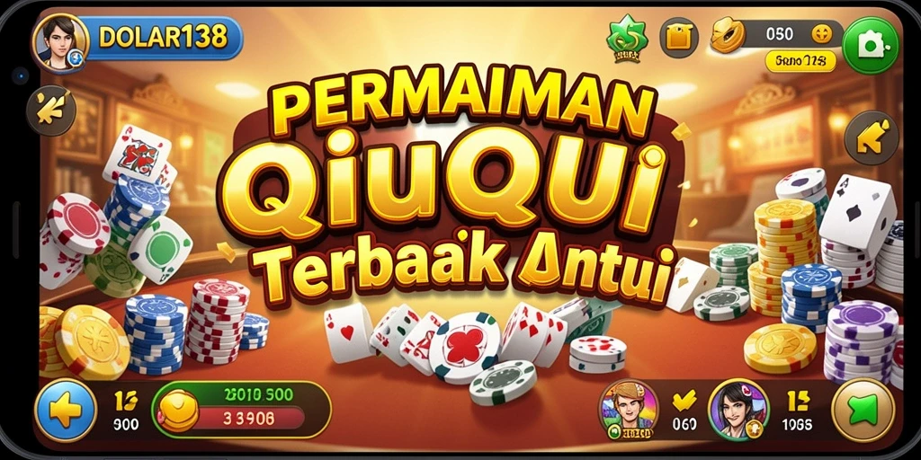 Tampilan gameplay seru dari DOLAR138 dengan kartu QiuQiu.