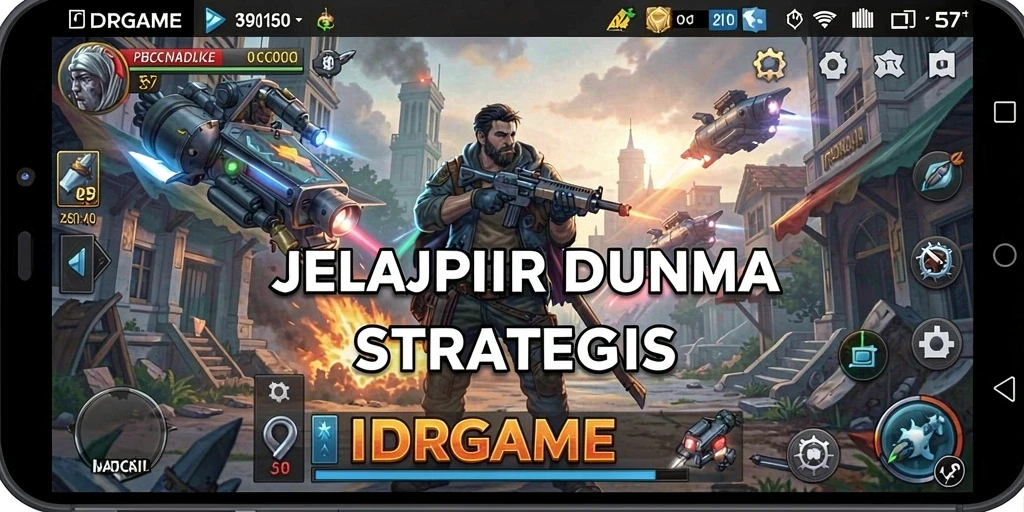 Gameplay strategis mendebarkan dalam IDRGAME.