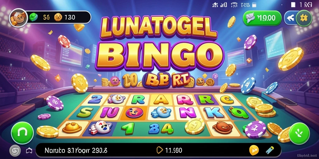 Screenshot gameplay menunjukkan suasana seru permainan Bingo.