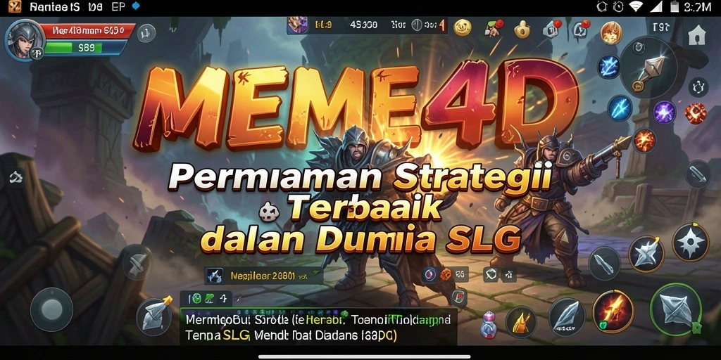 Tampilan gameplay seru dan mendalam dalam MEME4D.
