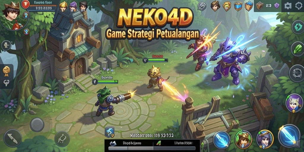 Gameplay seru dalam NEKO4D dengan karakter menarik.