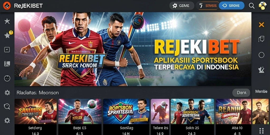 Tampilan gameplay Sportsbook yang menarik dan interaktif.