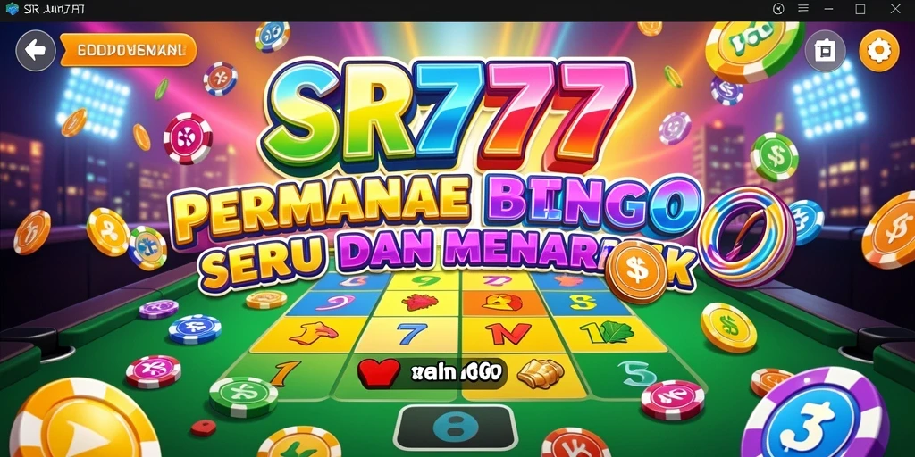 Tampilan gameplay SR777 yang menarik dan seru saat bermain Bingo.