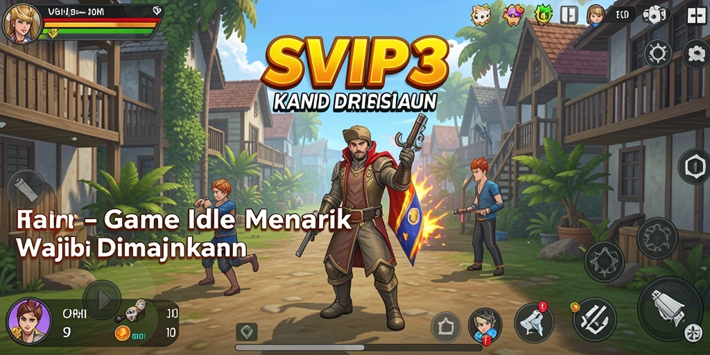 Tampilan gameplay SVIP3 yang menawan dan interaktif.