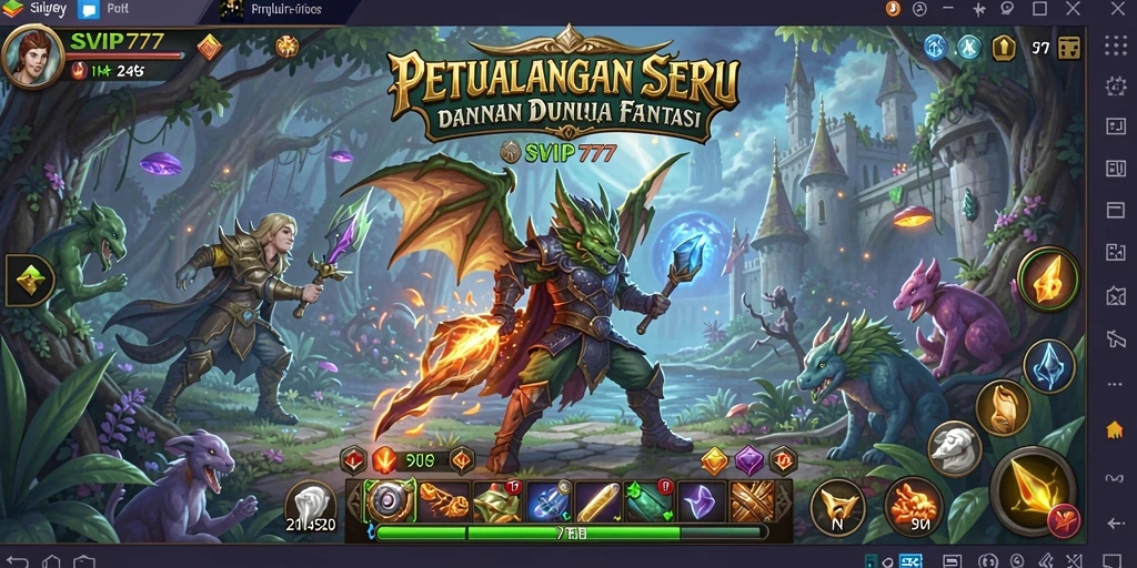 Tampilan menakjubkan dari gameplay SVIP777 yang penuh petualangan.