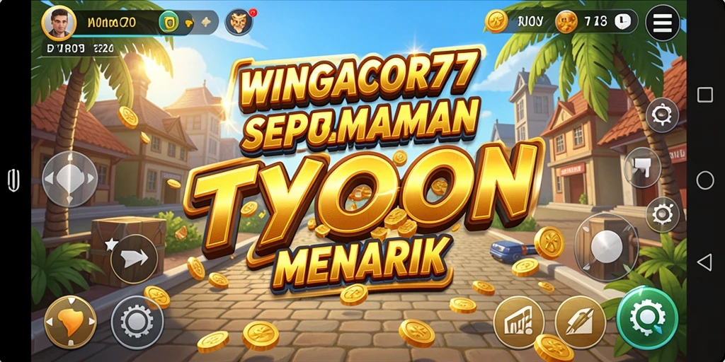 Gameplay Tycoon yang menarik dan adiktif di WINGACOR77.