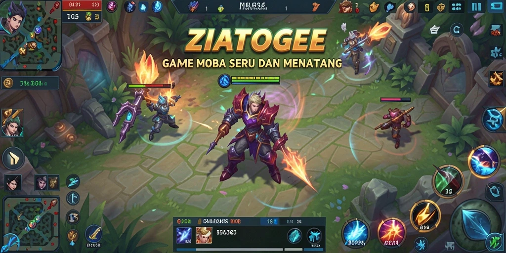 Tangkapan layar gameplay ZIATOGEL yang menampilkan aksi seru.